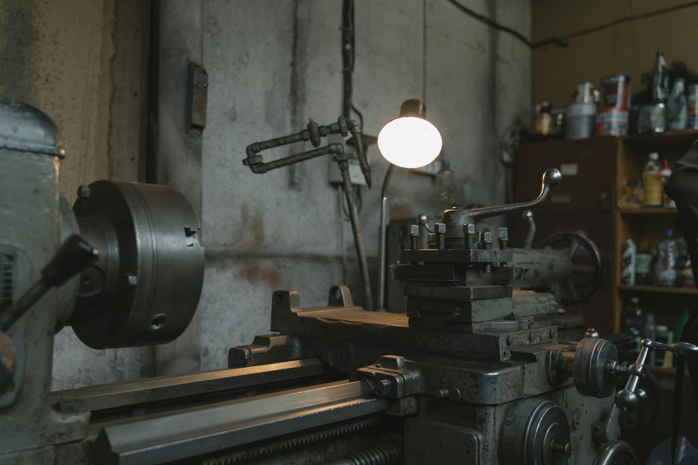 Machine shop floor